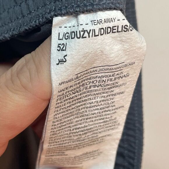 5 for $25🔥Under Armour Grey Windbreaker Shorts Large - Picture 6 of 7